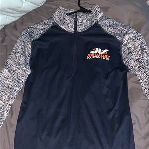 Volleyball zip up